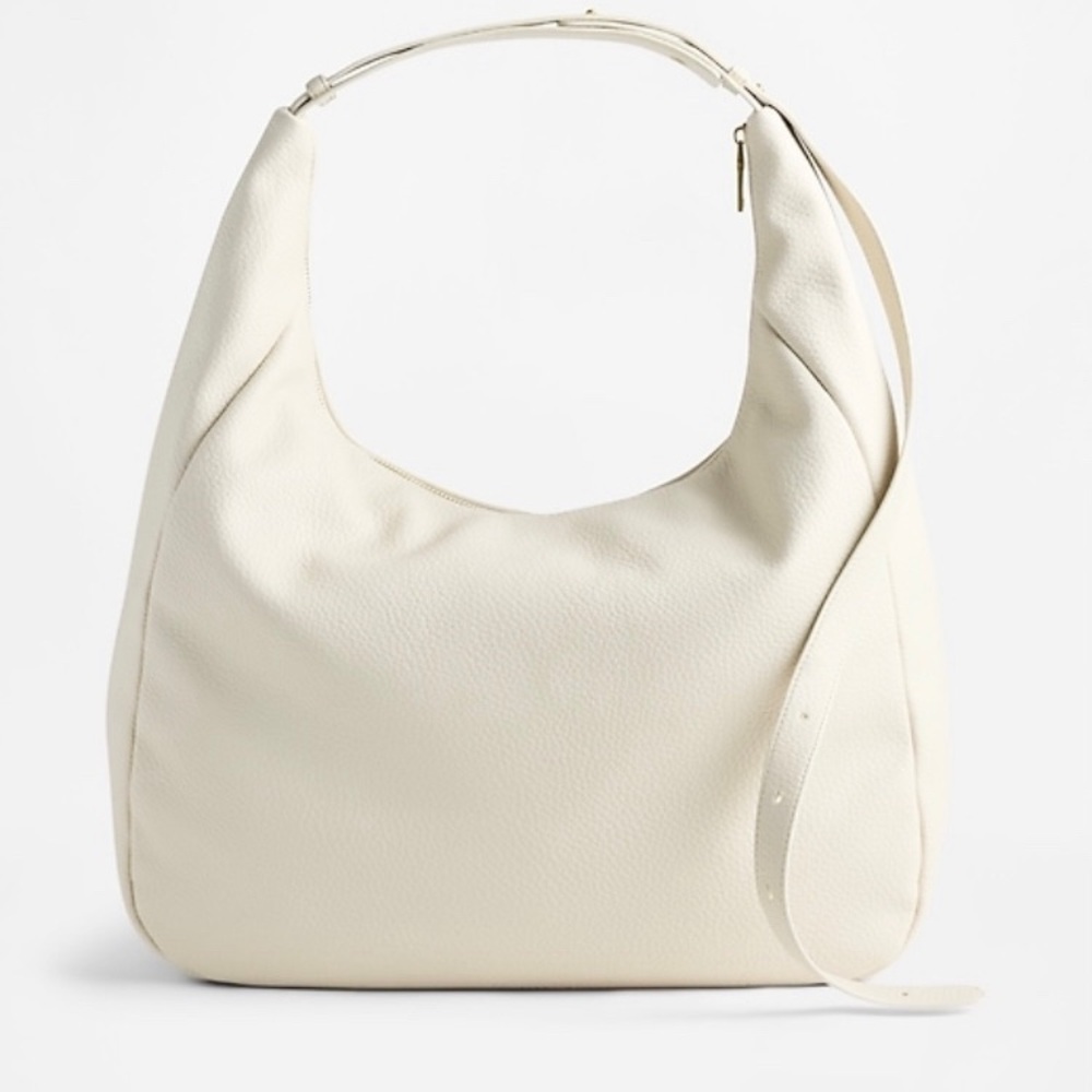 NWT GAP White Hobo Shoulder Bag - Picture 2 of 16